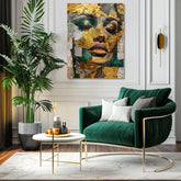 Immagine elegante di una donna Smeraldo sogno